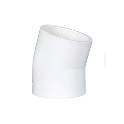 PVC Elbow 15° (Class 18,...